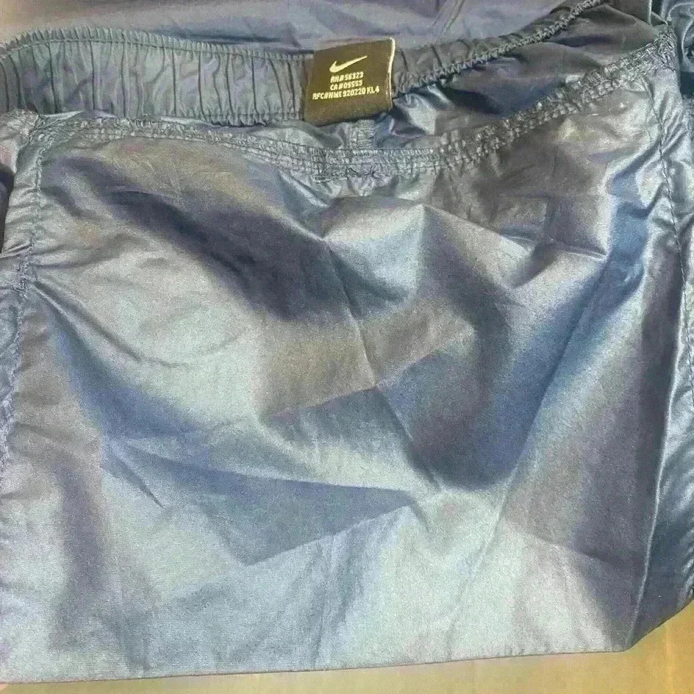 Men’s Nike Navy nylon pants with adj elastic waistband pockets size Large - Picture 14 of 16